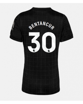 Tottenham Hotspur Rodrigo Bentancur #30 Maglia Gara Trasferta Repliche 2025-26 Donna Maniche Corte